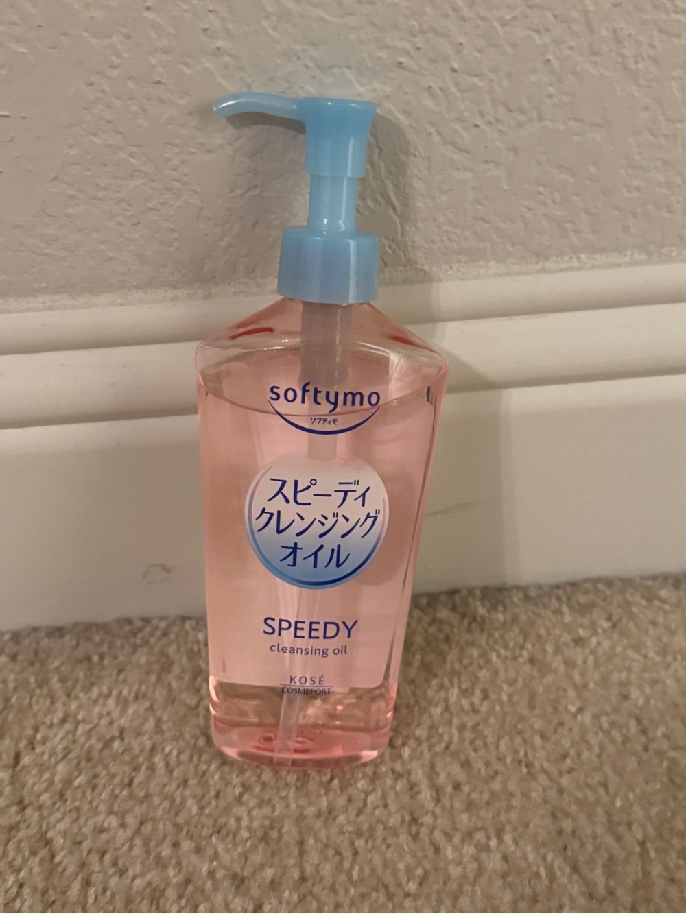 240ml bottle of Kose Softymo Speedy Cleansing Oil